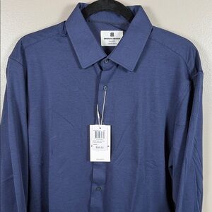 Brooklyn Brigade Men's Navy Long-Sleeve Shirt